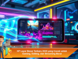 HP Layar Besar Terbaru 2025 yang Cocok untuk Gaming, Editing, dan Streaming Berat