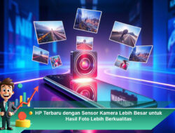HP Terbaru dengan Sensor Kamera Lebih Besar untuk Hasil Foto Lebih Berkualitas
