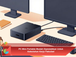 PC Mini Portable Mudah Dipindahkan Untuk Kebutuhan Kerja Fleksibel