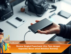 Review Singkat Powerbank Ultra Tipis dengan Kapasitas Besar untuk Mobilitas Nonstop