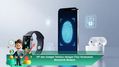HP dan Gadget Terbaru dengan Fitur Keamanan Biometrik Modern