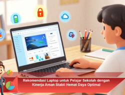 Rekomendasi Laptop untuk Pelajar Sekolah dengan Kinerja Aman Stabil Hemat Daya Optimal