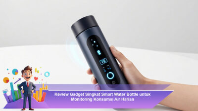Review Gadget Singkat Smart Water Bottle untuk Monitoring Konsumsi Air Harian