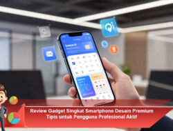 Review Gadget Singkat Smartphone Desain Premium Tipis untuk Pengguna Profesional Aktif