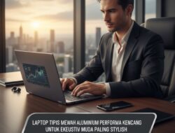 Laptop Tipis Mewah Desain Alumunium Performa Kencang Untuk Eksekutif Muda Paling Stylish