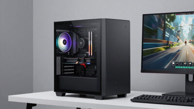 Rekomendasi PC Gaming Rakitan Tema Minimalis Tanpa Lampu RGB Namun Performa Gahar