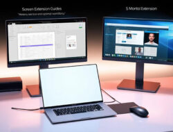 Cara Membuat Setup Dual Monitor di Laptop untuk Tingkatkan Produktivitas