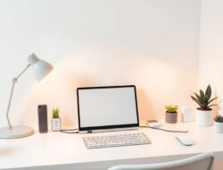 Rekomendasi Gadget untuk Setup Meja Belajar Estetik (Clean Setup)