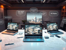Rekomendasi Laptop Arsitektur Kuat Render AutoCAD dan SketchUp